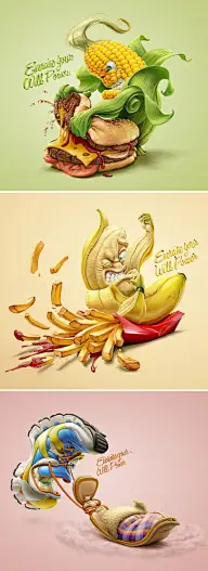 海报、名片、字体、包装、户外