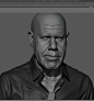 R.Perlman likeness attempt, Jacques Defontaine : Hello,
For this one, I thought I'd learn Vray and give it a try as I was missing Anders alShader. I really like Arnold but I think in some cases, the implementation of the random walk SSS gives issue with d