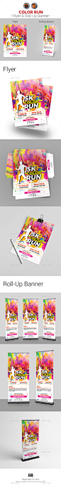 彩色宣传单上卷包——体育赛事运行Color Run Event Flyer with Roll-Up Bundle - Sports Events5公里跑,体育赛事,体育海报,刷,颜色,色彩鲜艳,设计,设计师,事件,节日,有趣,插图,马拉松,马拉松活动,帖子,海报,种族,旋卷,跑步,跑步,跑步运动,飞溅,运动,运动背景、运动传单,运动模板,夏天,铁人三项,铁人三项传单 5k run, athletic event, athletic poster, brush, color day, colorful, 