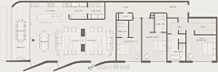 設計美學志采集到Floor Plans • 室内平面布局图