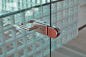 Mechanical lock / glass door - GSF Glass Fixing System