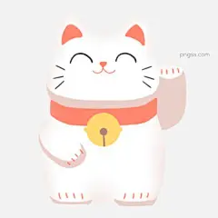 日本招财猫的插画图片大小2500x2500px 图片尺寸1.49 MB 来自PNG搜索网 pngss.com 免费免扣png素材下载！动物插画#卡通插画#可爱的招财猫#猫咪#小猫#摇摆的手#招财的动物#招财猫插画#装饰图案#