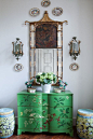 Chinoiserie Chic, colorful can be elegant, love, love this!!