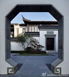 山久丰采集到中式庭院设计