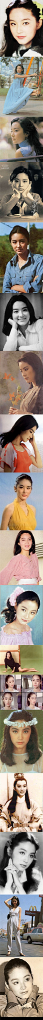 【林青霞】九位八九十年代华语女神早期美照，肤如凝脂宛如仙人，没有PS的时代，真的是美得各不相同，各有特色！