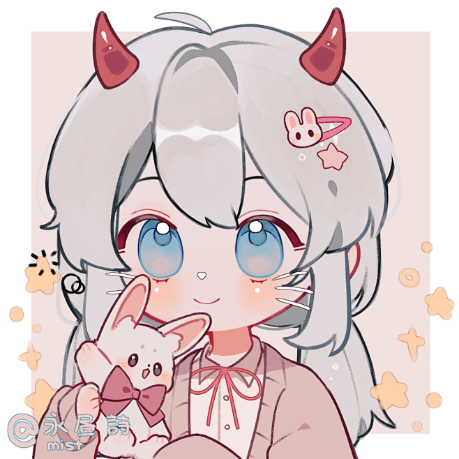 ꉂꉂ꒰•̤▿•̤*ૢ꒱ by 永昼詩-捏...