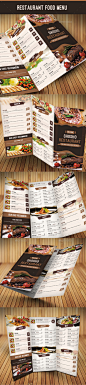 Restaurant Food Menu - Food Menus Print Templates