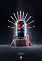 PEPSI - GAME OF STRAWS : Pepsi celebration to the new season release of Game of Thrones in Belgium