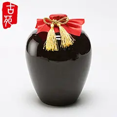 古苑陶瓷宜兴酒具仿古家用酒壶泡空酒瓶古典白酒酿酒罐5斤装酒坛