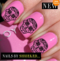 dia de los muertos calavera sugar skull nail art manicure