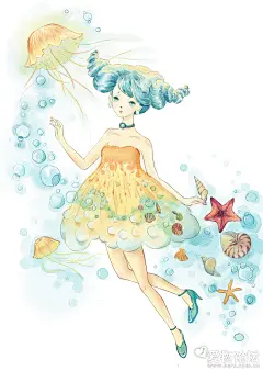 【爱物森女季】森系插画，手绘小钢琴，还有其他好多