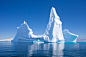 海洋上漂浮的冰山摄影图高清素材 冰山 摄影 海洋 漂浮 背景 设计图片 免费下载