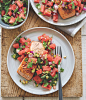 healthy salmon and watermelon recipe