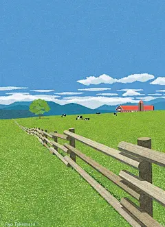 【插画】Ryo Takemasa：静谧之境_Arts_Society_Annual