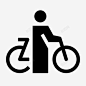 自行车交通工具骑手图标 标识 标志 UI图标 设计图片 免费下载 页面网页 平面电商 创意素材