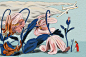 爱马仕的审美藏在这位插画师的作品里！ - 小红书