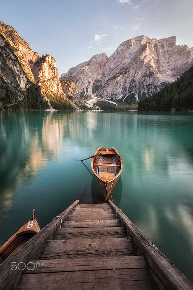 © Lago di Braies _场景...