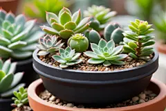 小盆栽多肉植物图片摄影图