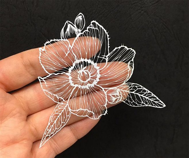 Intricate Papercut A...