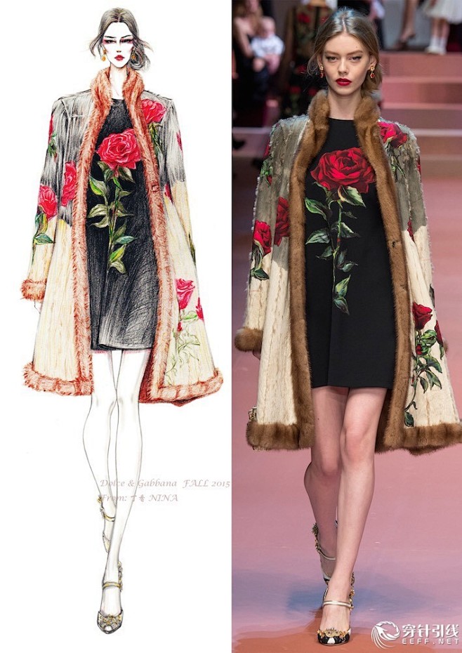 丁香笔下的Dolce&Gabbana杜嘉...