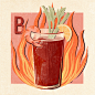 A - Z Food & Drink Illustrations. Part I : A - Z food and drink illustrations 