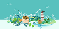 包装阳采集到包装插画