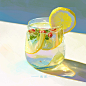 美食速涂_欧坡里国的拾荒者__插画师作品_涂鸦王国gracg.com