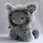 Grey Frost Monster Plush Toy