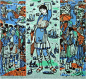 杨明义水印木刻版画作品 