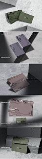高端企业办公用品文创卡片名片海报品牌VI贴图样机PS模板设计素材-淘宝网