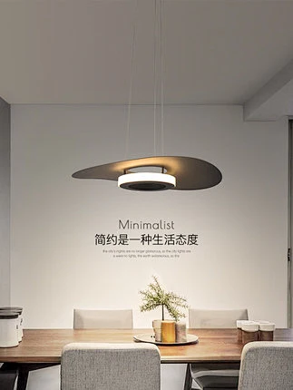 餐厅灯2021新款吊灯现代简约创意个性餐吊灯吧台家用led餐厅灯具_4447856602-花瓣网
