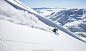 Powder Skiing in the Alps
