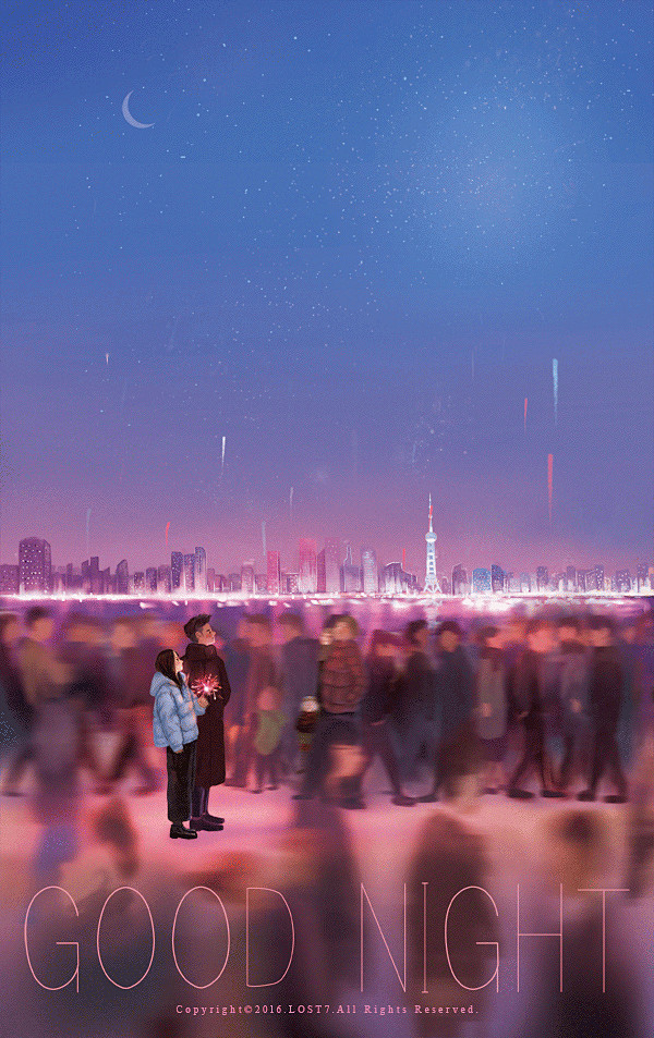 孤单星球lost7背景图治愈系壁纸晚安温馨插画绘本有爱月亮壁纸守梦人