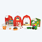 Amazon.com:Sago Mini，Robin's Farm，带数字的便携式玩具，适合3岁及以上：玩具和游戏