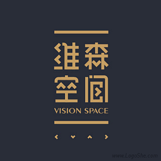 <b>维森空间字体Logo设计</b>