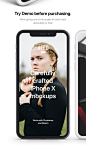 精心制作的iPhone X模型 HERO iPhone X Mockups_样机素材_iPhone模型