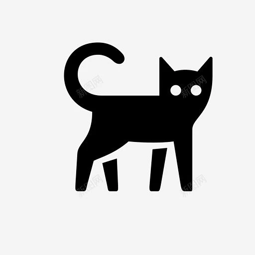 猫陪伴家庭图标 icon 标识 标志 UI图标 设计图片 免费下载 页面网页 平面电商 创意素材-花瓣网