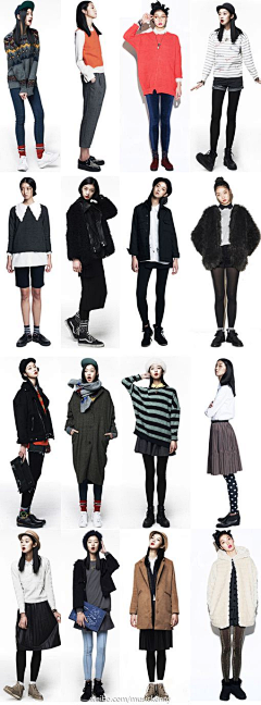 女装搭配时尚采集到Autumn/Winter Collections: Girls