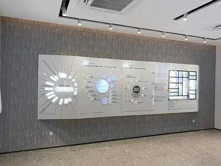 多功能展厅设计_工艺工法展示设计_房地产临时售楼处展厅展馆设计-智汀国际-花瓣网