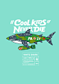 "COOL KIDS NEVER DIE" : ''COOL KIDS NEVER DIE''濒临灭绝动物系列插图设计