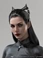 Cat woman, U Ri So : This is modelling and rendering of catwmoman(Anne Hathaway)  done for 'THE DARK KNIGHT RISES'  Mobile game by Gameloft.