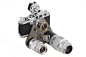 Rocketumblr : Leica IIIf + Haber & Fink Lens Turret