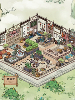 混子南木采集到造景