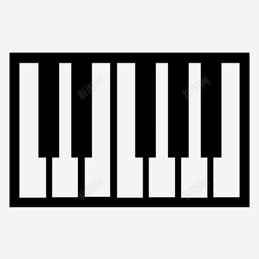 键盘作曲音乐 UI图标 设计图片 免费下...