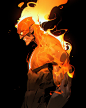 Human torch