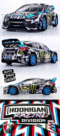 Ken Block's 2017 wrap design buy Death Spray