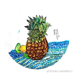 带刺的家伙--DD.DRAWING宝贝作品欣赏#儿童美术教育教程资料##武汉##创意美术##少儿创意美术##儿童美术教育课例参考资料##少儿美术课程##少儿美术教程参考# ​​​​