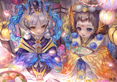 水果炒酸奶采集到阴阳师 （女生）
