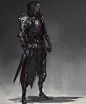 warrior, Ting Xu : concept art work