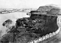 1932年，南京， 挹江门南侧小桃园城墙。